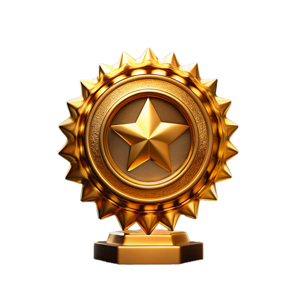 image of a gold trophy